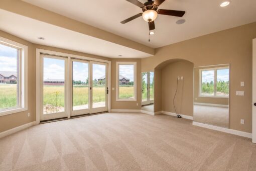 Richland custom home in Brookfield by Kingfogl – basement - family room - view 1