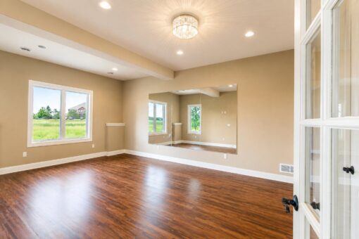 Richland custom home in Brookfield by Kingfogl – basement - exercise room - view 1