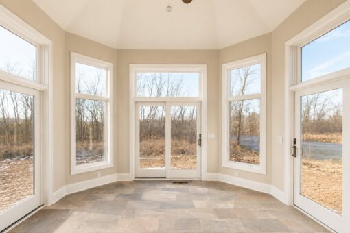 Sanctuary custom home in Menomonee Falls by Kingfogl – sunroom