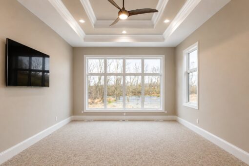 Sanctuary custom home in Menomonee Falls by Kingfogl – primary bedroom
