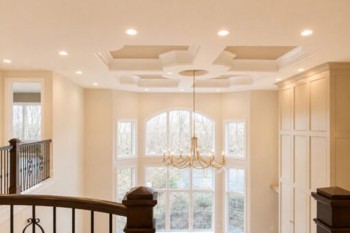 Sanctuary custom home in Menomonee Falls by Kingfogl – 2nd floor balcony overlooking great room