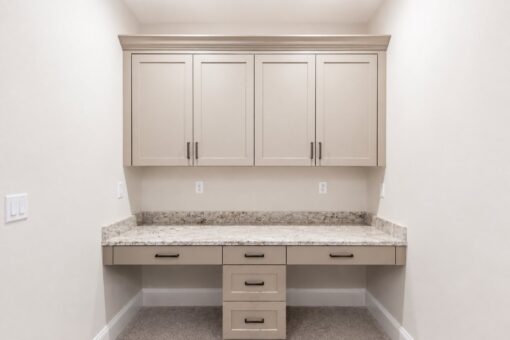 Sanctuary custom home in Menomonee Falls by Kingfogl – 2nd floor built-in desk