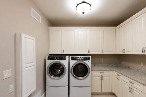 Vizzini custom home in Franklin by Kingfogl – 1st floor - laundry room - view 2