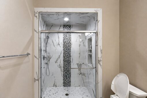 Vizzini custom home in Franklin by Kingfogl – 2nd floor - bathroom 1 shower