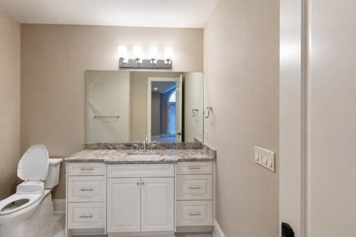 Vizzini custom home in Franklin by Kingfogl – 2nd floor - bathroom 2 vanity