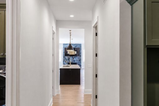Apex hallway with view to the kitchen