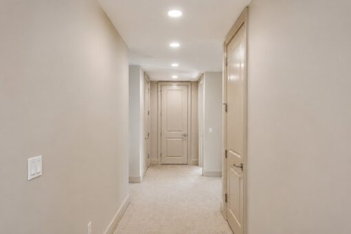 Ridge lower-level hallway