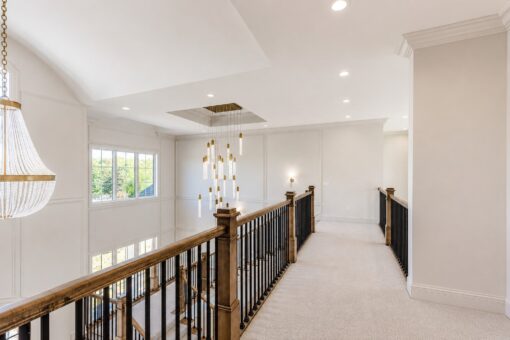 Ridge upper balcony hallway overlooking the foyer